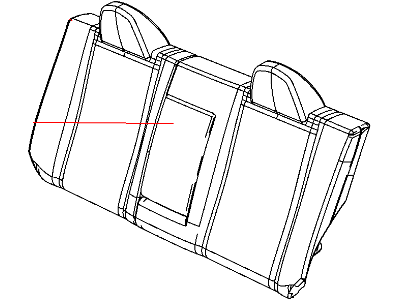 2011 Chrysler 200 Armrest - 1UT89DX9AA