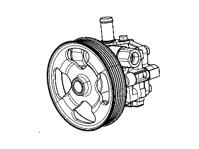 Mopar 5154355AA Power Steering Pump