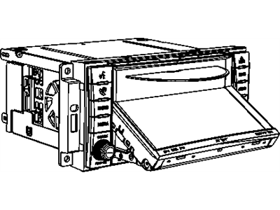 Mopar 5091186AA Radio-Multi Media