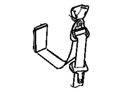 2003 Jeep Liberty Seat Belt - 5HG361DVAG