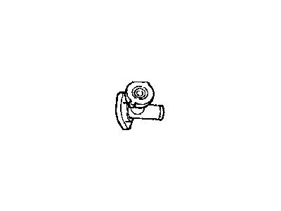 Mopar 4663501 Connector-Engine COOLANT Outlet