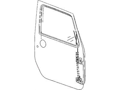 Mopar 68079597AD Door-Front