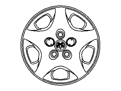 Chrysler Voyager Wheel Cover - 4694958AA