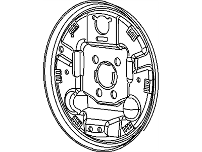 Mopar 5096202AA Bracket-Rear Wheel Brake