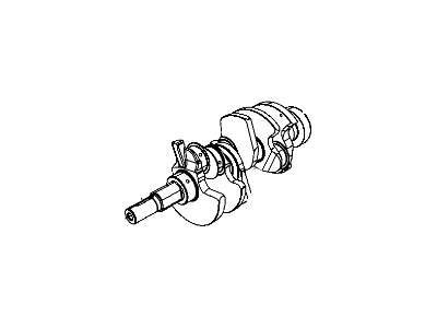 2009 Dodge Caliber Crankshaft - 68045351AB