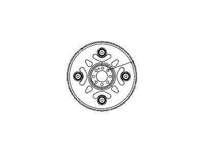 Dodge Caliber Flywheel - 53010352AB