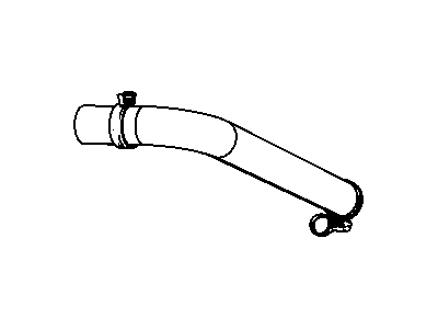 2010 Chrysler PT Cruiser Radiator Hose - 5278201AH