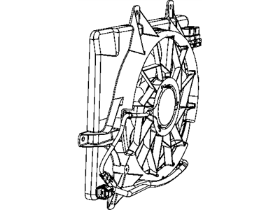 2007 Chrysler PT Cruiser Engine Cooling Fan - 5179463AA