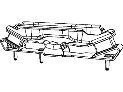 Mopar 52060198AB ISOLATOR-Transmission Mount