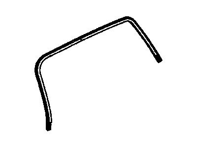 Mopar 5074160AE WEATHERSTRIP-Rear Door