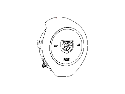 Mopar 5SH64LV5AA Driver Air Bag