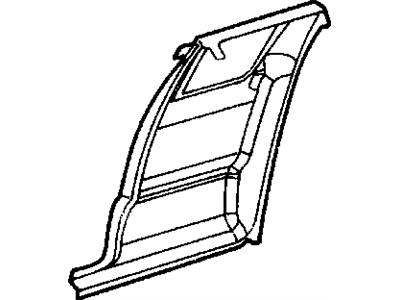 Mopar 55255521AB Panel-Quarter Extension