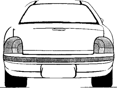 Mopar 5288408AB NAMEPLATE DECKLID