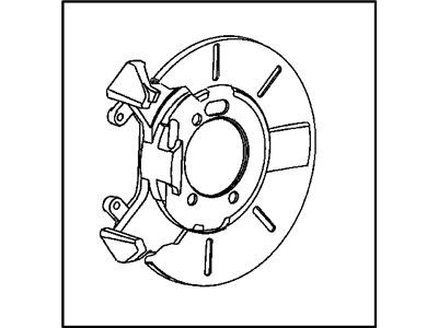 Mopar 5073641AA Adapter-Disc Brake