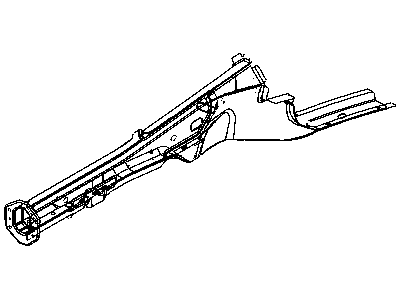 Mopar 4780769AG Rail-Front Side Rail Front