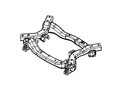 2008 Dodge Charger Axle Beam - 4782700AD