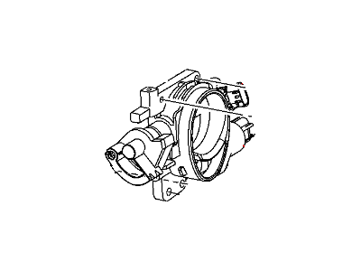 Dodge Stratus Throttle Body - 5103103AA