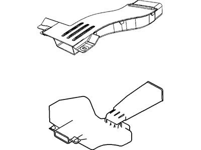 Mopar 5037918AC Fresh Air Duct