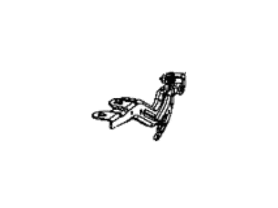 Chrysler Voyager Hood Hinge - 68488454AA