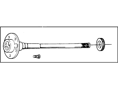 1995 Jeep Grand Cherokee Axle Shaft - 4762195