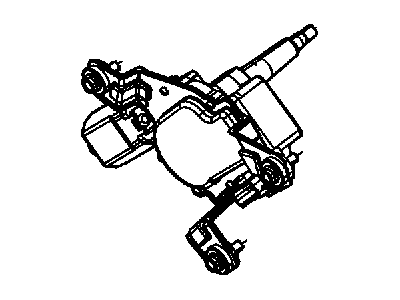 Mopar 57010090AC Motor-LIFTGATE WIPER