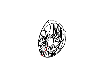 Mopar 52079489AB SHROUD-Fan