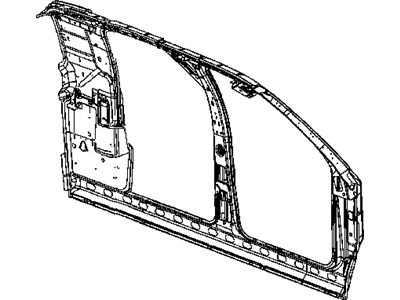 Mopar 68000694AA Panel-Body Side Aperture Inner Co