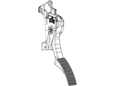 Mopar 52124785AE Pedal-Accelerator