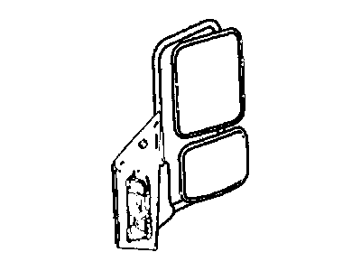 Mopar 68010088AA Door Mirror Left