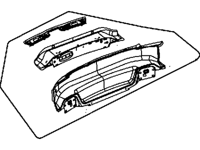 Mopar 4389584AC Panel-Deck Lower Rear Closure