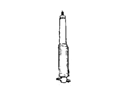 1996 Jeep Grand Cherokee Shock Absorber - 52087840