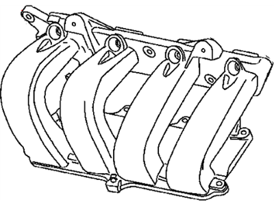 2002 Dodge Stratus Intake Manifold - 4853696AD