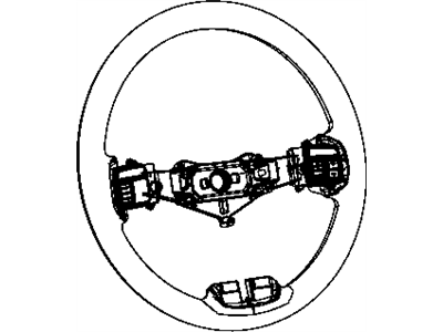 Jeep Liberty Steering Wheel - 1TT68XDVAC