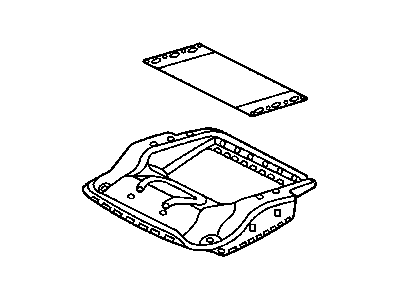 Mopar 5143246AA Frame-Rear Seat Cushion