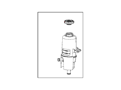 Mopar 68225510AA Reservoir-Power Steering Fluid