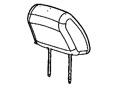 Mopar 5NQ17LA8AA HEADREST-Front