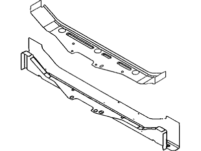 Mopar 5003942AB CROSSMEMBER-Front Side Rail