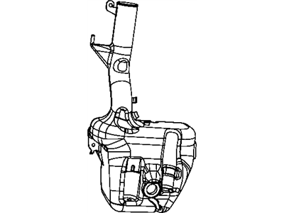 Chrysler Washer Reservoir - 68125514AA