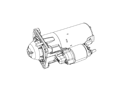 Mopar 56029645AA Electrical Engine Starter