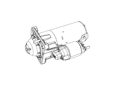 Jeep Renegade Starter Motor - 56029645AA