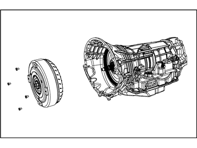 Mopar 68037134AA Trans-With Torque Converter