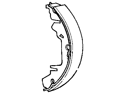 Mopar 4883833AA Shoe Kit-Drum