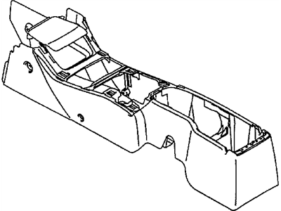 Chrysler Sebring Center Console Base - MR958962YA