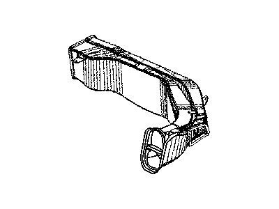 Mopar 55117055AA Duct-Instrument Panel