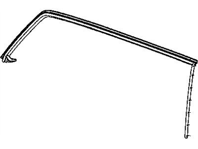 Mopar 55396716AE Seal-Body Side