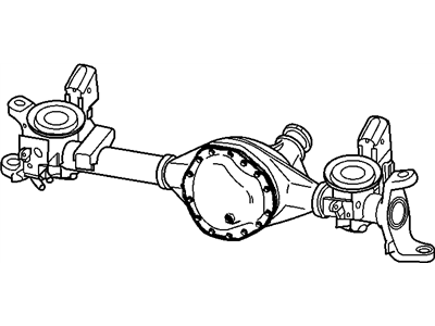 Mopar 5183144AB Axle-Service Front