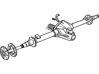 Mopar 5018268AC Housing-Rear Axle