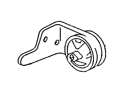 Mopar 52020229AB INSULATOR-Engine Mount