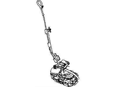 Mopar 4719860AC Liftgate Latch