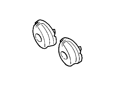 Mopar 4897713AA Knob-A/C And Heater Control - Ro